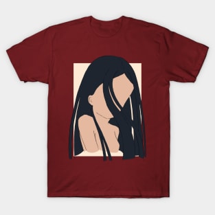shy girl T-Shirt